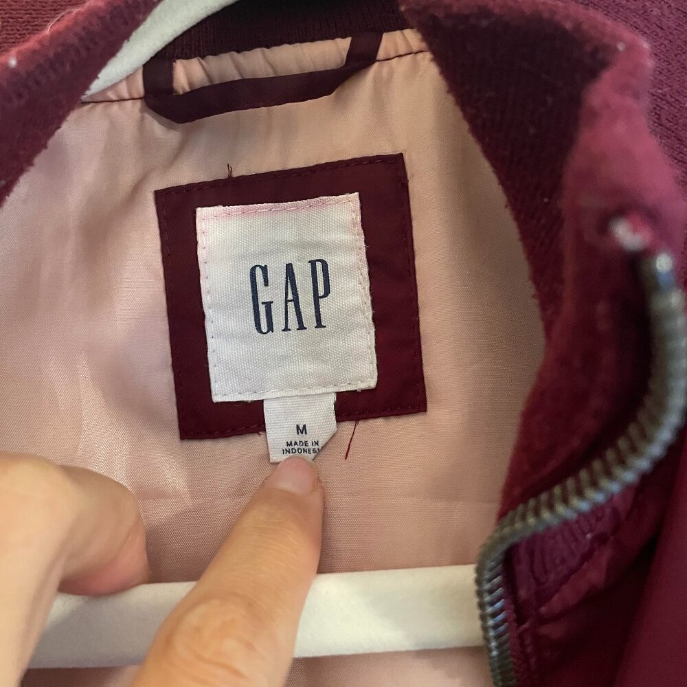 Maroon jacket